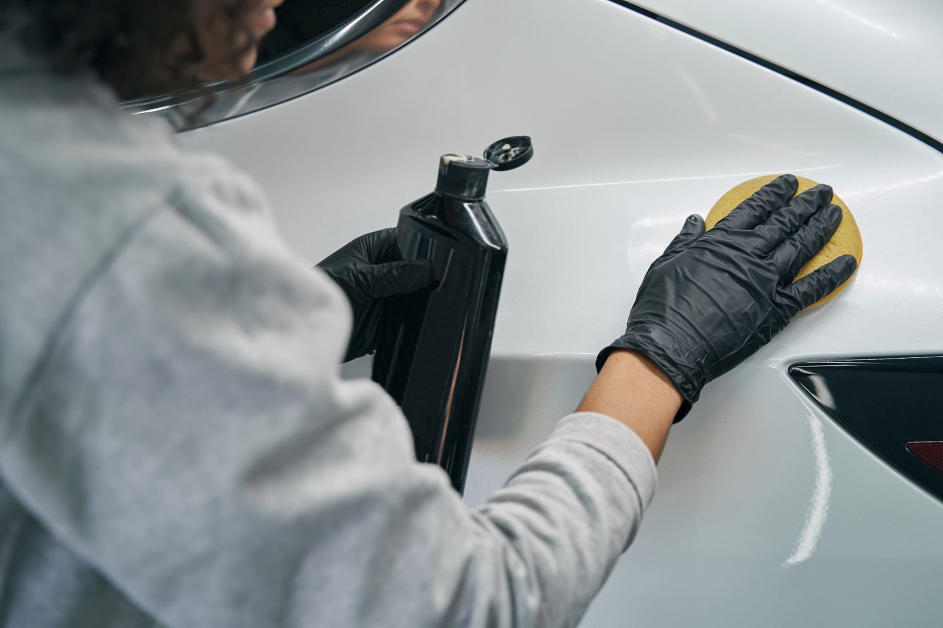 using wax is a good way to achieve a smooth finish after all types of car scratches