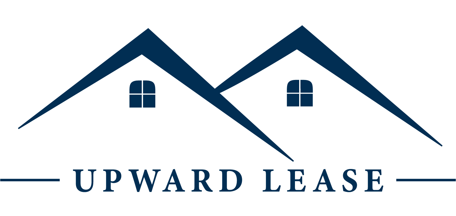 Upward lease logo - header, go to homepage