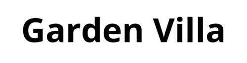 "Garden Villa" in bold, dark text.