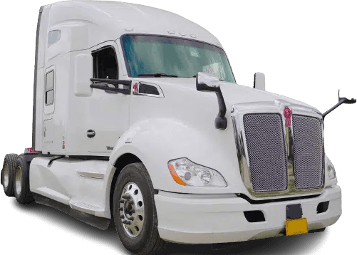 white truck - budget auto transporter