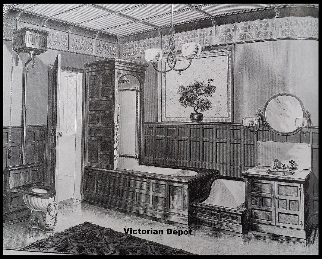 A black and white photo of a bathroom with a bathtub , sink , toilet and mirror.