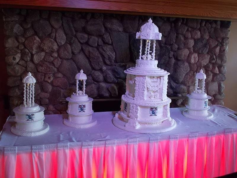 Custom Cakes Service — Different Size Of Custom Cakes Displayed At The Event In Colorado Springs, CO