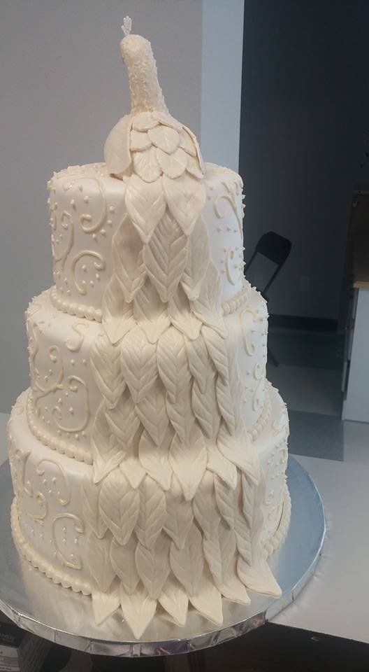 Elegant Icing — Beautiful Wedding Cake Design Made From Icing In Colorado Springs, CO