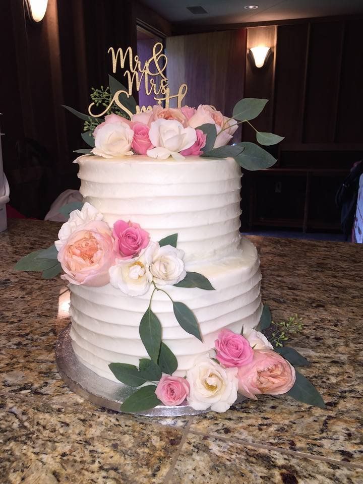 Mr And Mrs Smith Cake — Couple Initials Cake In Colorado Springs, CO