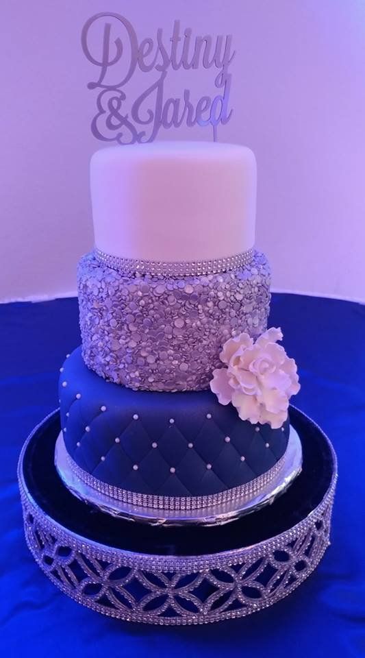 Elegant Cake — Cake With Elegant Icing Design Layer In Colorado Springs, CO
