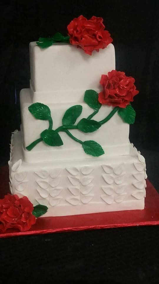 Cakes — Cake With Beautiful Icing Design In Colorado Springs, CO