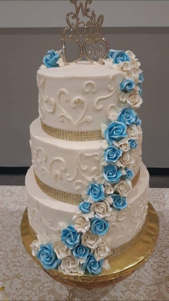 Cakes — Blue And Gold Theme In Colorado Springs, CO