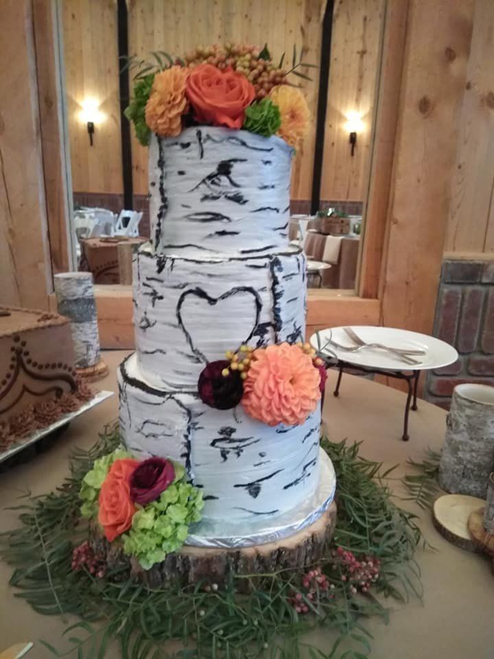 Custom Cakes — A Beautiful Three Layer Large Size Of Wedding Cake In Colorado Springs, CO