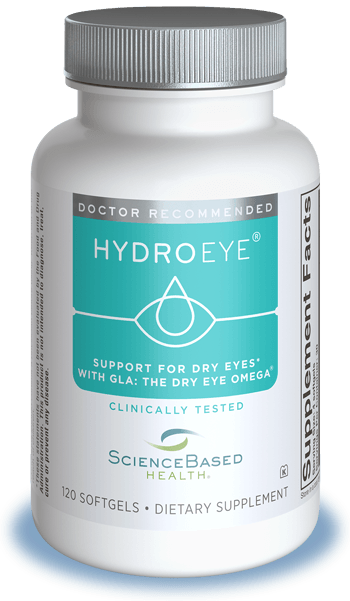 HydroEye supplements for dry eyes