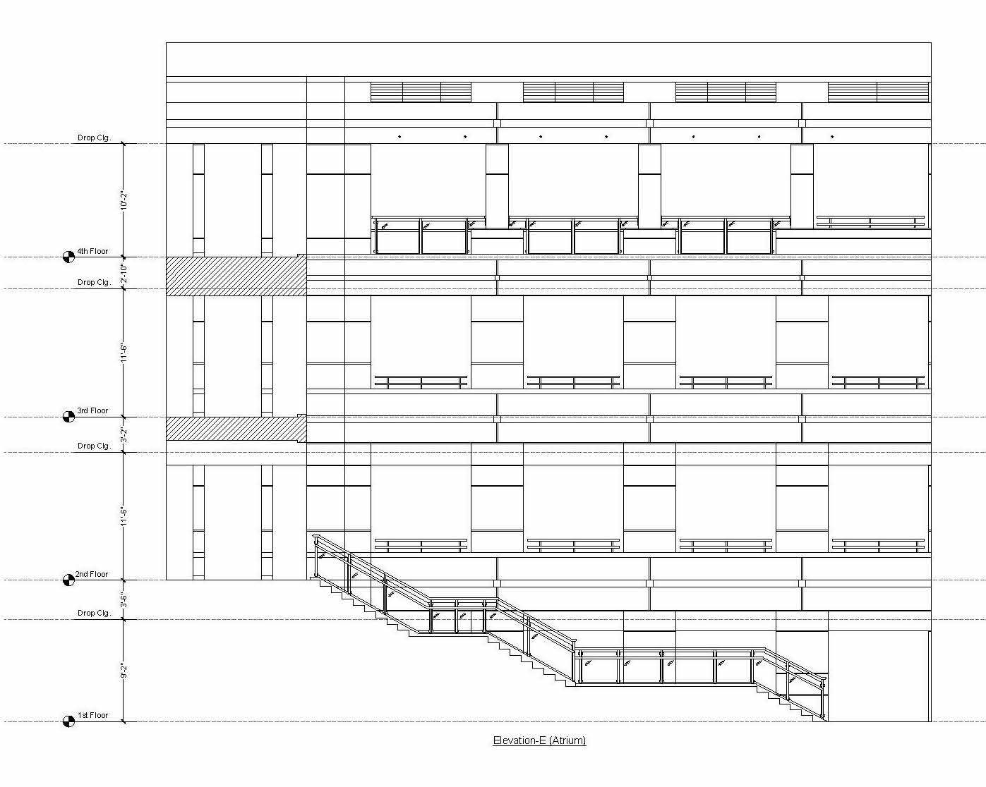 Sample of interior elevation