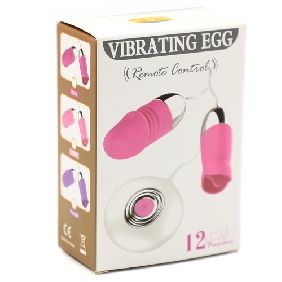12 Speeds Pink Color Penis Shape Vibrator and Tongue Vibrator