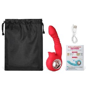 Thrusting and Suction G-Spot Vibrator