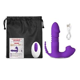 Dual-Motor Remote-Control Prostate Vibrator