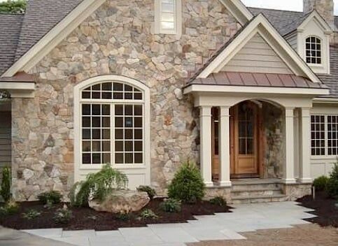 Vinyl Windows Stone Entry- AAA Vinyl- Huntsville AL