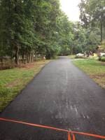 Finished paving on Banta Lane - Residential driveway refinishing in Boonton, NJ 