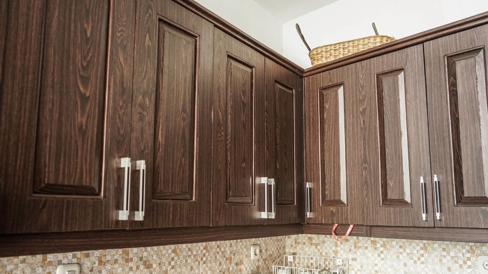 refinished kitchen cabinets