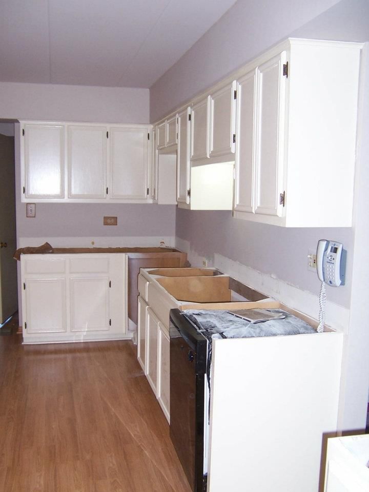 painted kitchen cabinets