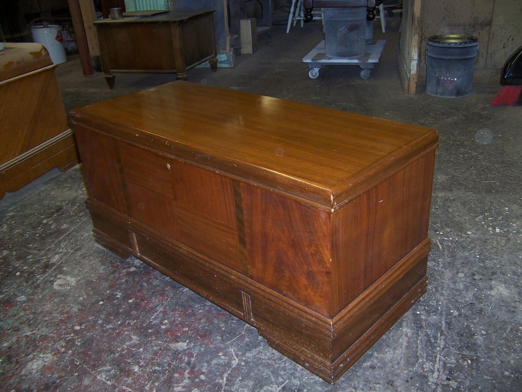 refinished chest