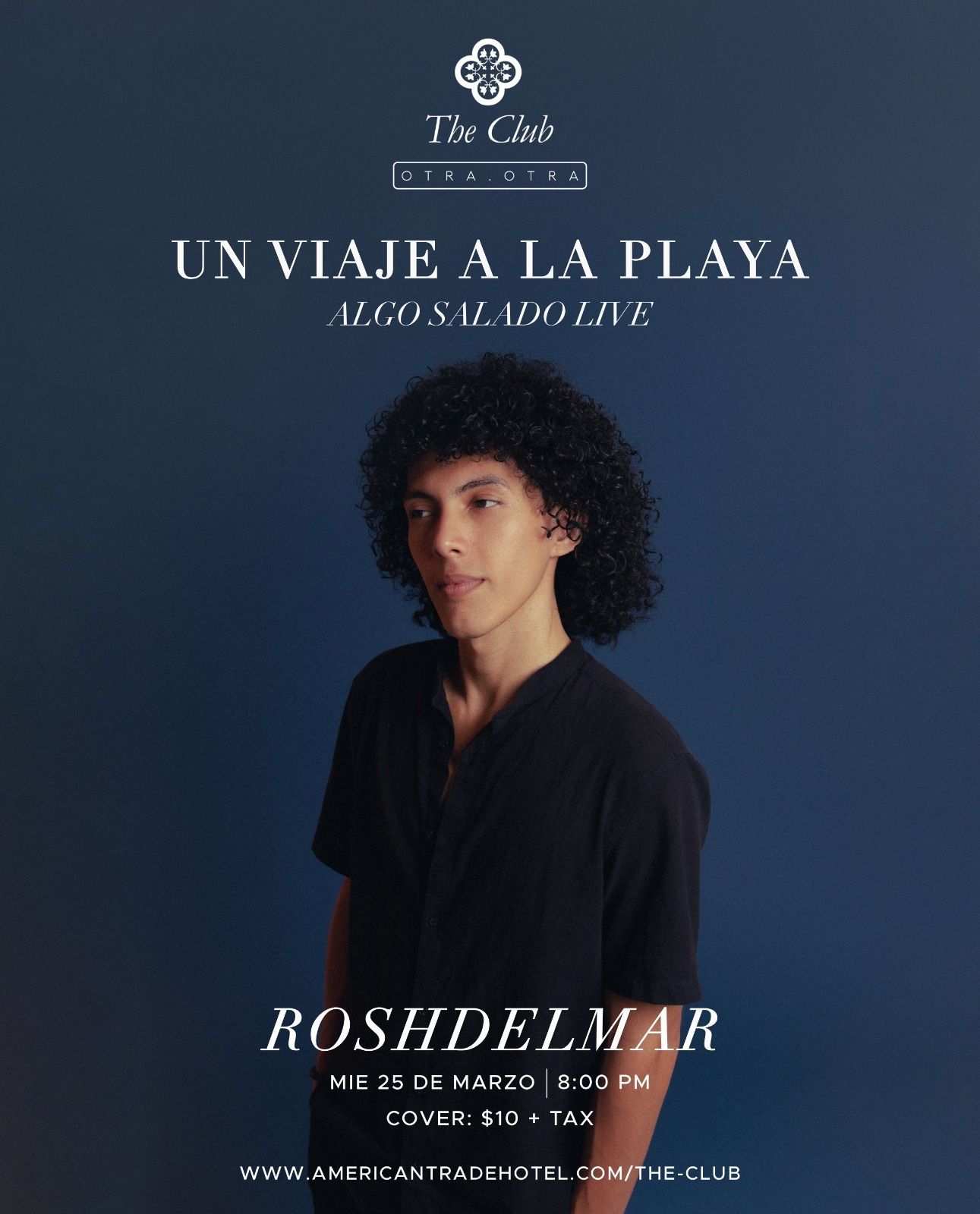 Poster: Emilio Martini & The New Quartet Ensemble performing live at The Fox. Musicians' photos surround event details.