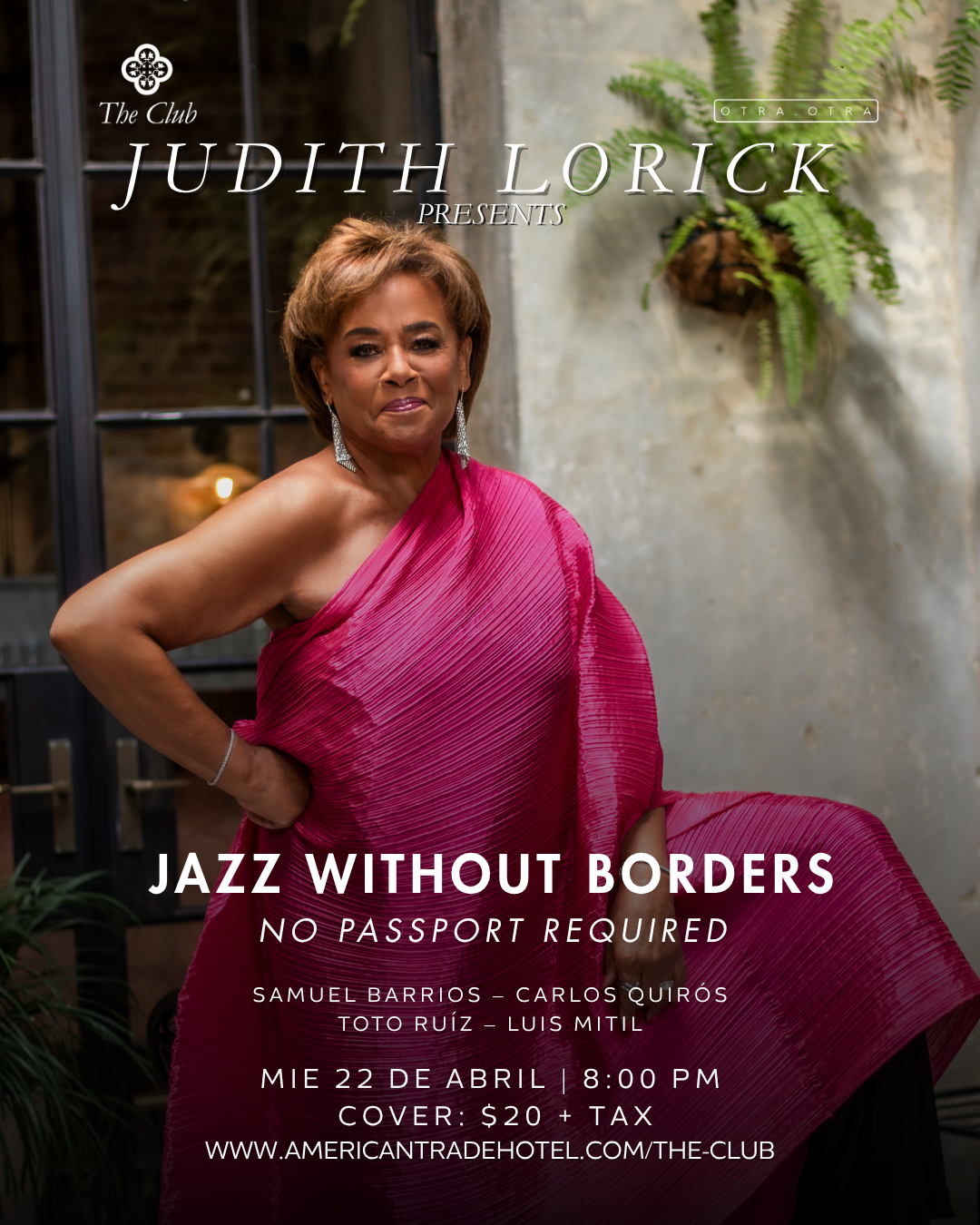 Poster: Emilio Martini & The New Quartet Ensemble performing live at The Fox. Musicians' photos surround event details.