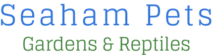 Seaham pets, gardens & reptiles logo