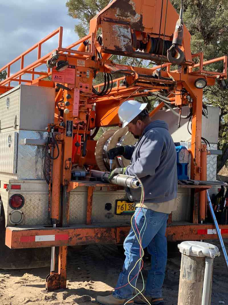 man on truck