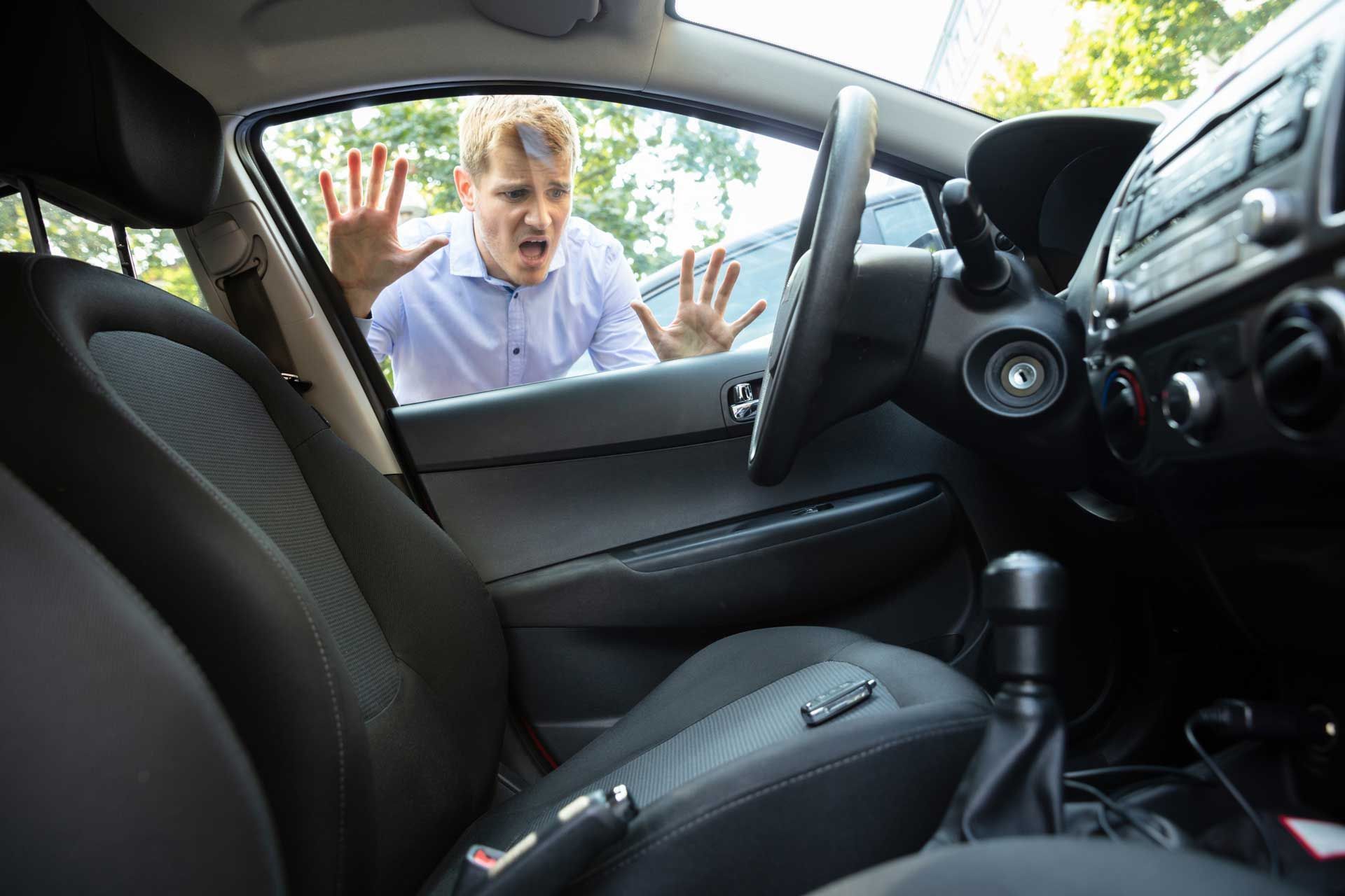 Man Locked Out of His Car