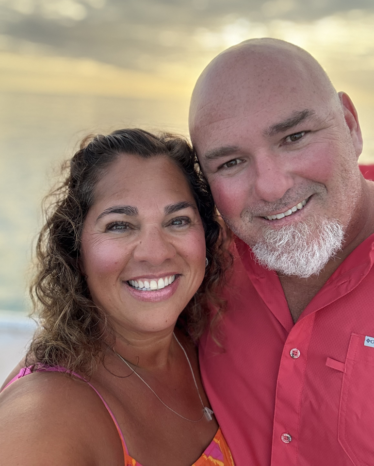 Captains Kristian and Anna 
