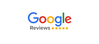 The google reviews logo is on a white background.