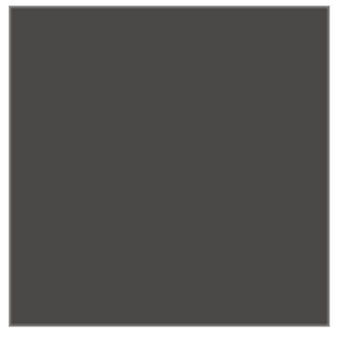 A black square with a white border on a white background.