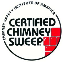 The logo for the certified chimney sweeper safety institute of america