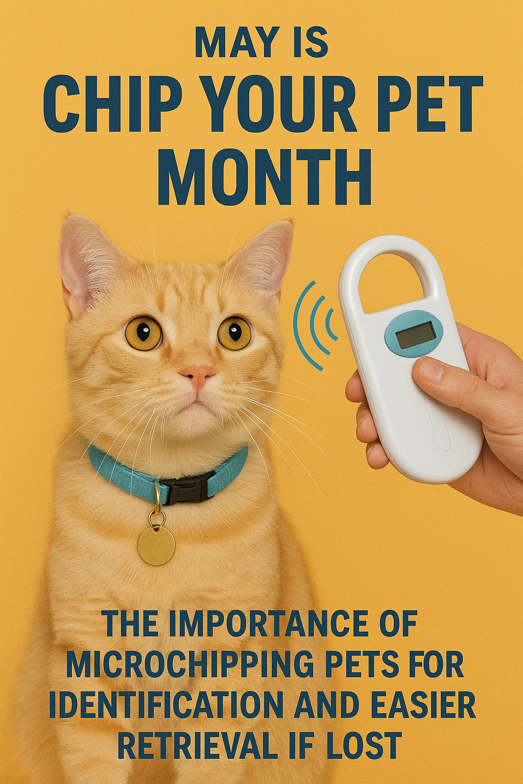 May is Chip Your Pet Month