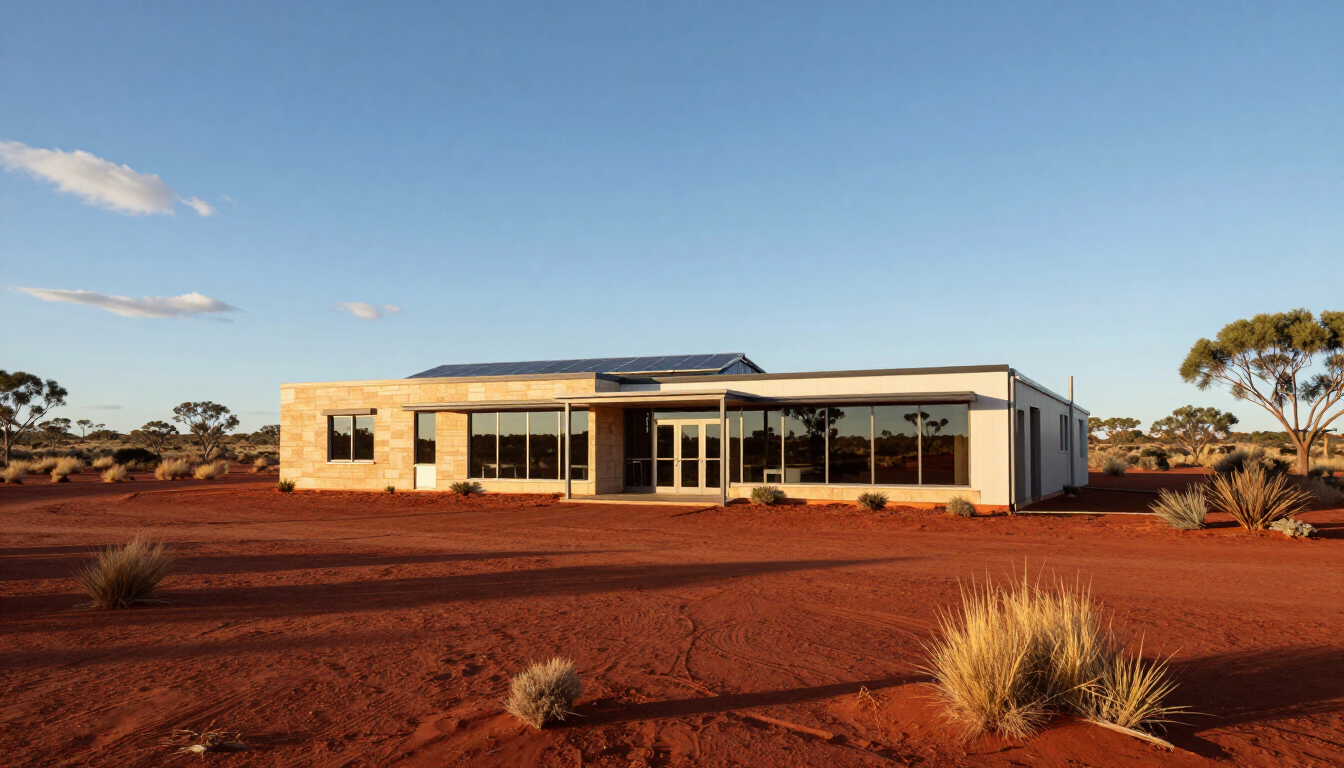 A rural Australian healthcare landscape.