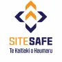 A logo for a company called site safe