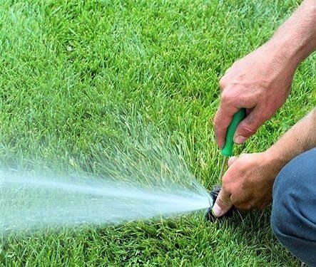 Tech Performing Sprinkler Maintenance — Chesapeake, VA — Heads Up Sprinkler Systems