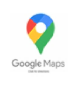 Google Maps pin logo in blue, green, yellow, and red with the Google Maps text below