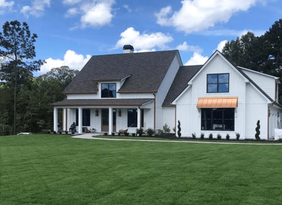 Residential lawnscapes project — Roanoke, AL — Southern Grown Turf