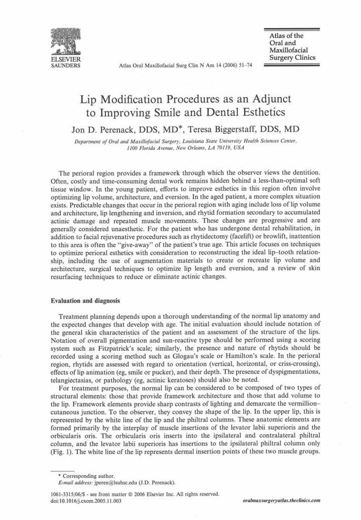 A journal article titled 