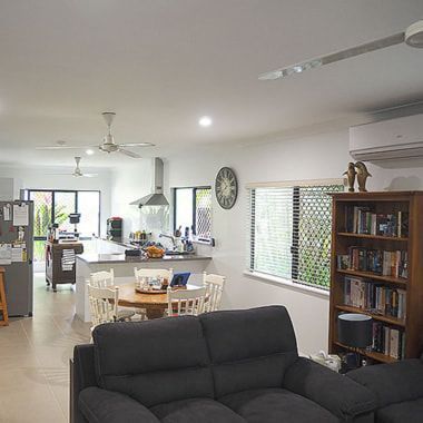 Newly Build Living Room - Builder in Cairns, QLD