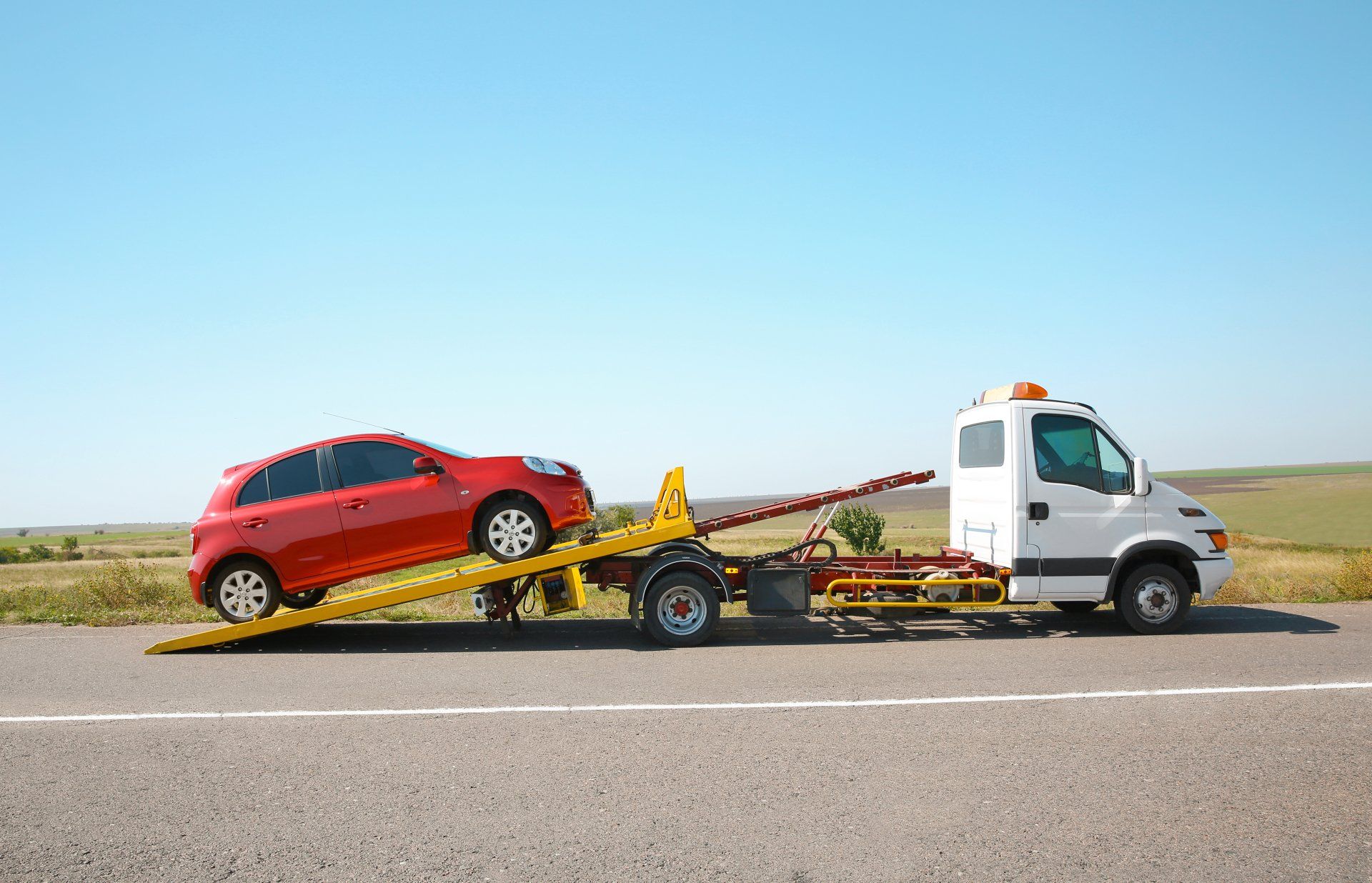 A Red Car — Storage in Mount Sheridan, QLD