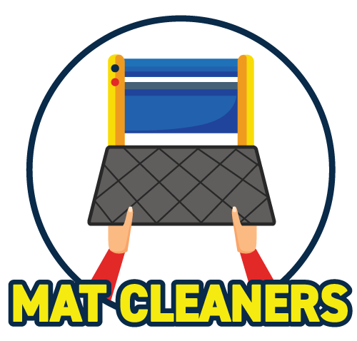 A picture of air wands towels and mat cleaners
