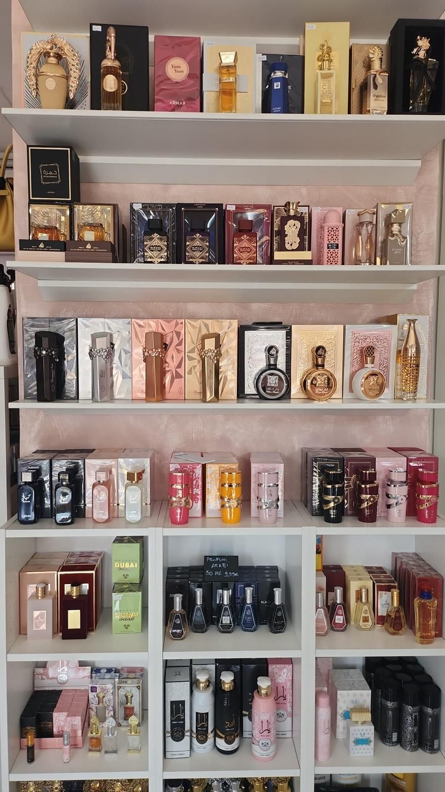 profumi maschili e femminili