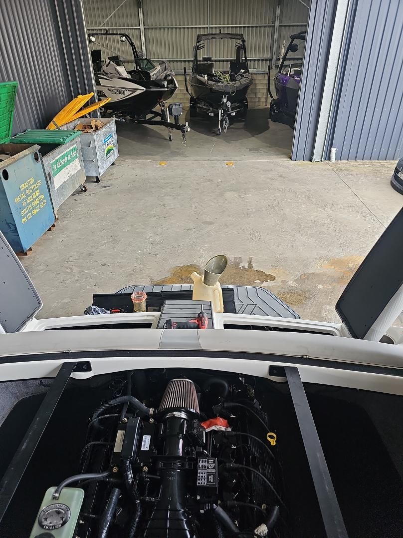 The Engine of a Boat is Being Worked on in a Garage — OSP Automotive & Marine In Inverell, NSW