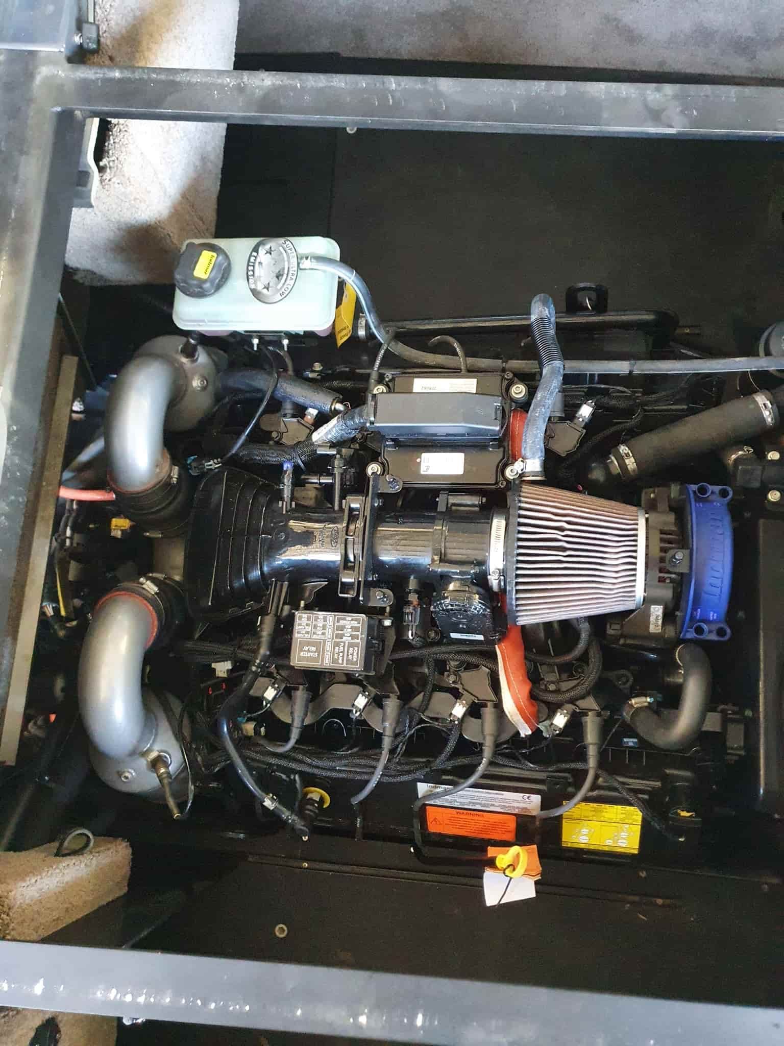 A Close Up of a Boat Engine With a Filter on It — OSP Automotive & Marine In Grafton, NSW