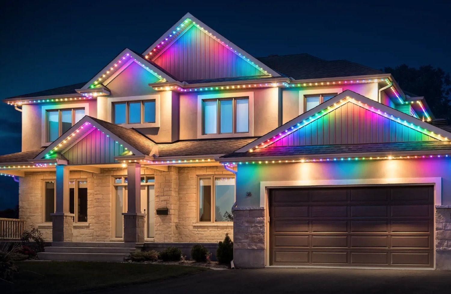 Smart Roof Lighting in Berks, Montgomery, Chester, Lancaster, Lebanon, and Lehigh counties.