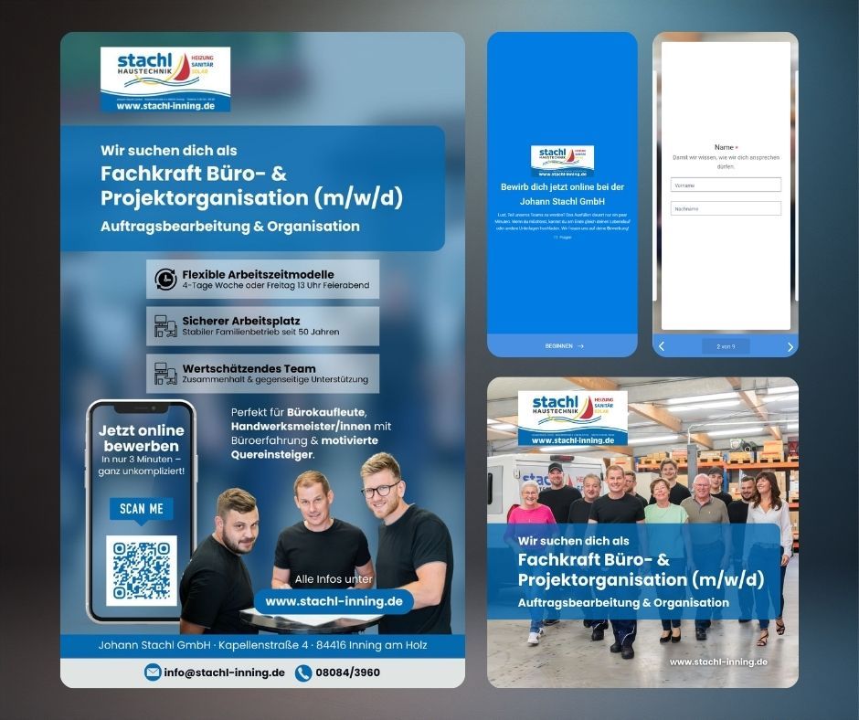 <p class="rteBlock">Gestaltung und Umsetzung für Digital, Social Media und Print für die Johann Stachl GmbH</p>