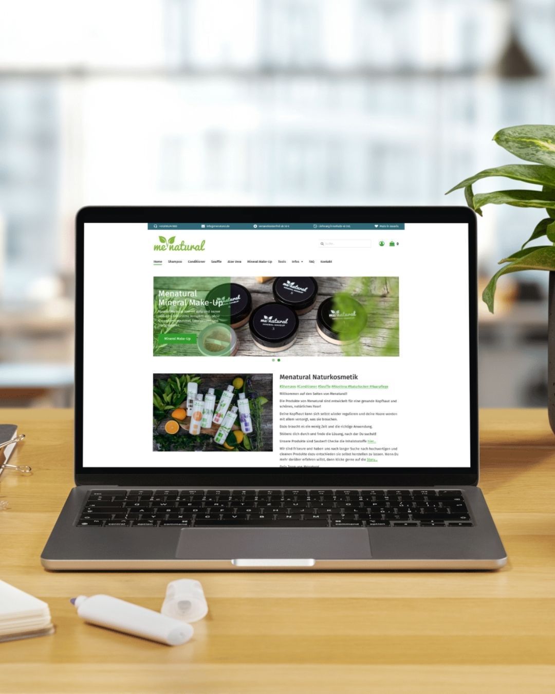 Menatural E-Commerce