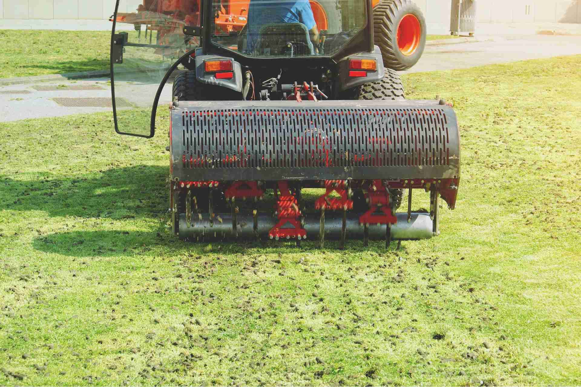 Why Lawn aeration and overseeding​ Matter