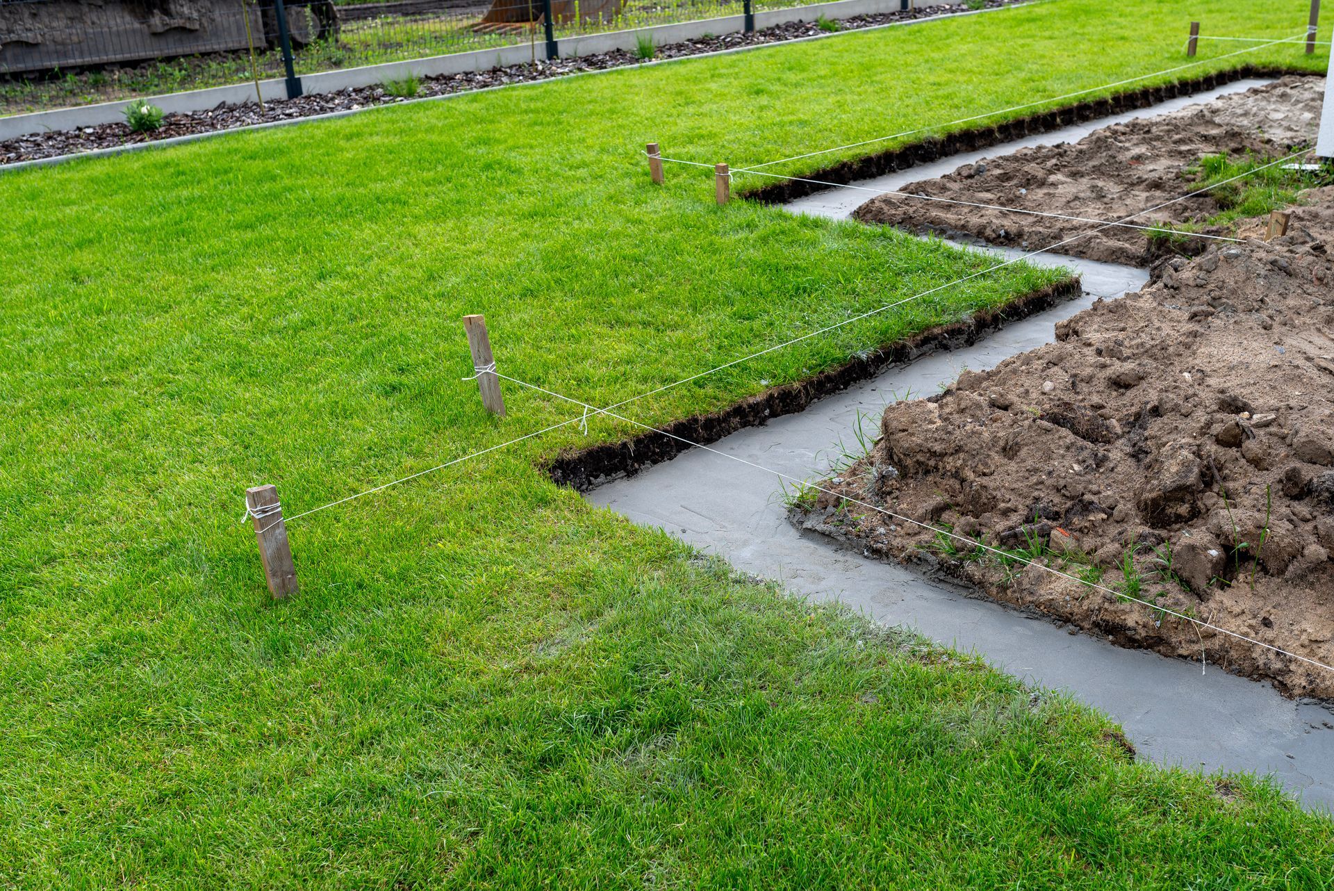 solving lawn drainage problems