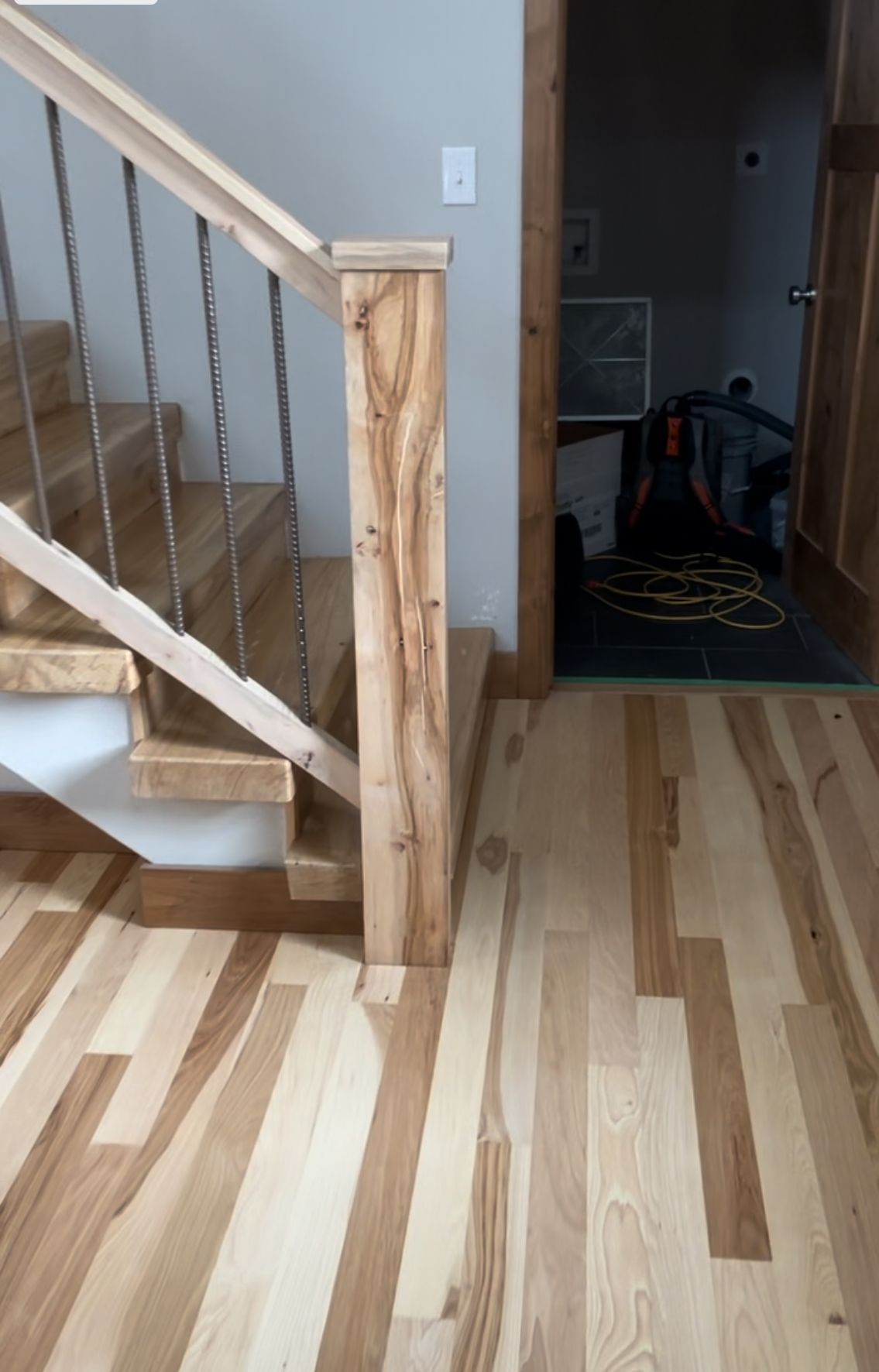 Wood Stair Refinishing